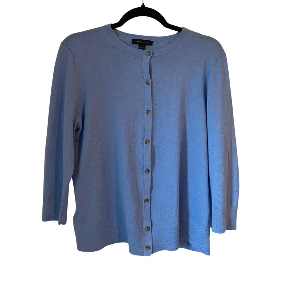 Ann Taylor Bright Blue Cardigan
